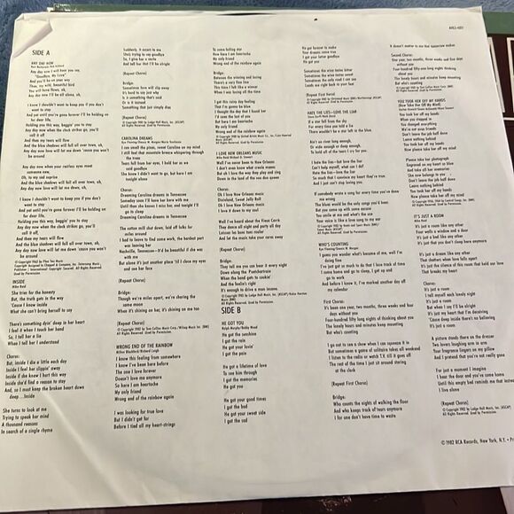 Ronnie Milsap "Inside Ronnie Milsap" [RCA AHL1-4311] Vinyl LP - Picture 6 of 7